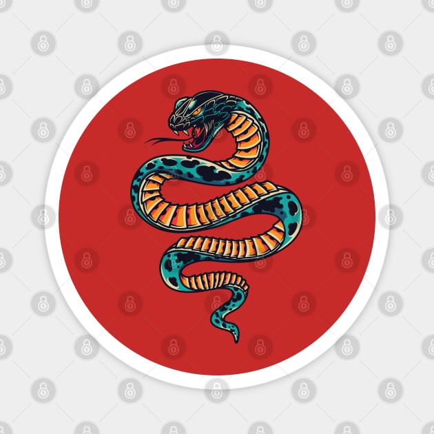 Poisonous Snake Magnet by Mako Design 